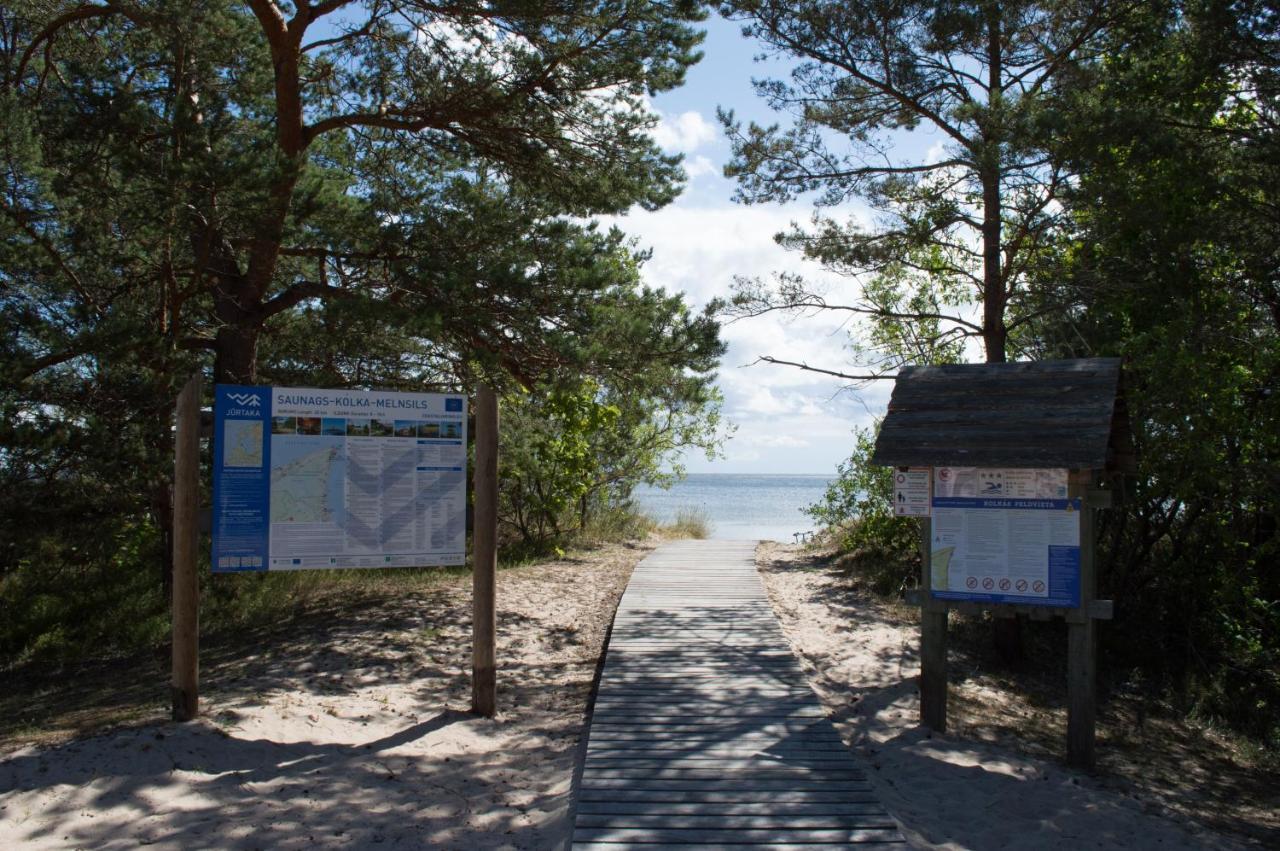 Atputas Namins "Ievnieki" Villa Kolka Buitenkant foto